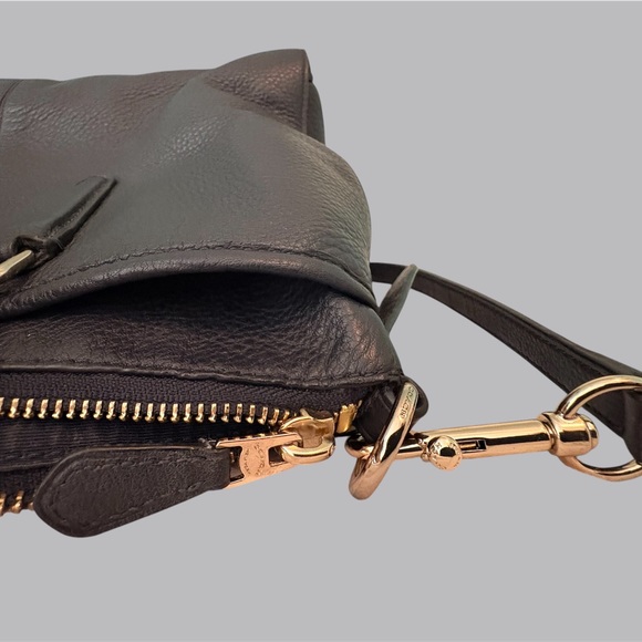 Coach Morgan Satchel Black Pebbled Leather - Picture 4 of 15